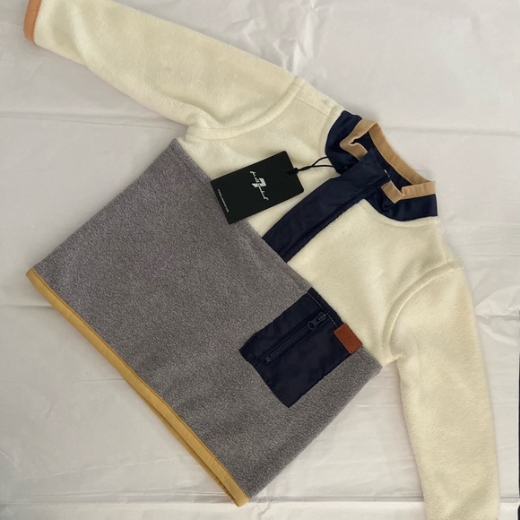 7 for all mankind toddler fleece pullover jacket. - Picture 2 of 15